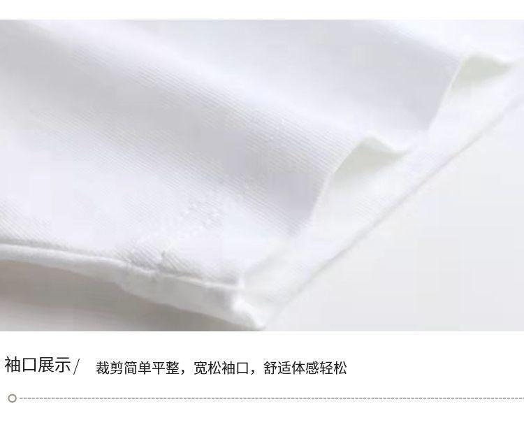 Product Introduction of Áo Thun Cotton Ngắn Tay Màu Đen, Dành Cho Nữ, Chất Liệu Cotton Nguyên Chất, Phong Cách Hàn Quốc Mới Mùa Hè, Dáng Rộng Vừa Vặn, Tay Lửng Dễ Phối Đồ Thường Ngày, Áo Thun In Họa Tiết, Hợp Xu hướng 17