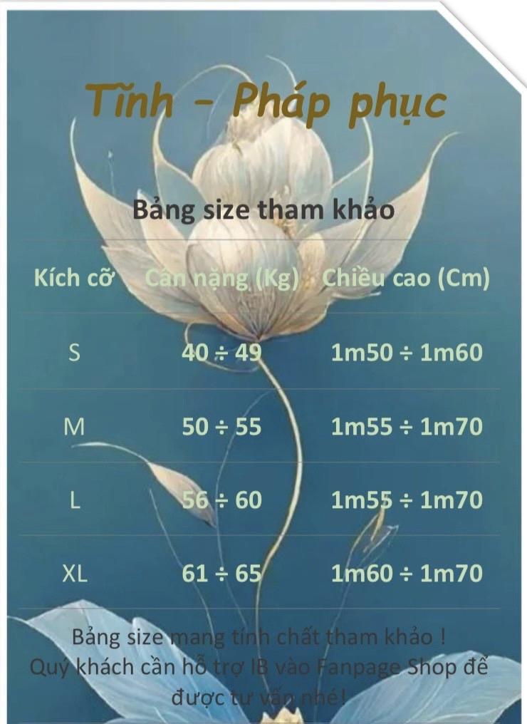 Product Introduction of Bộ đi chùa nữ Kate cổ tàu tay lỡ - phật tử nữ - Áo, Women 0