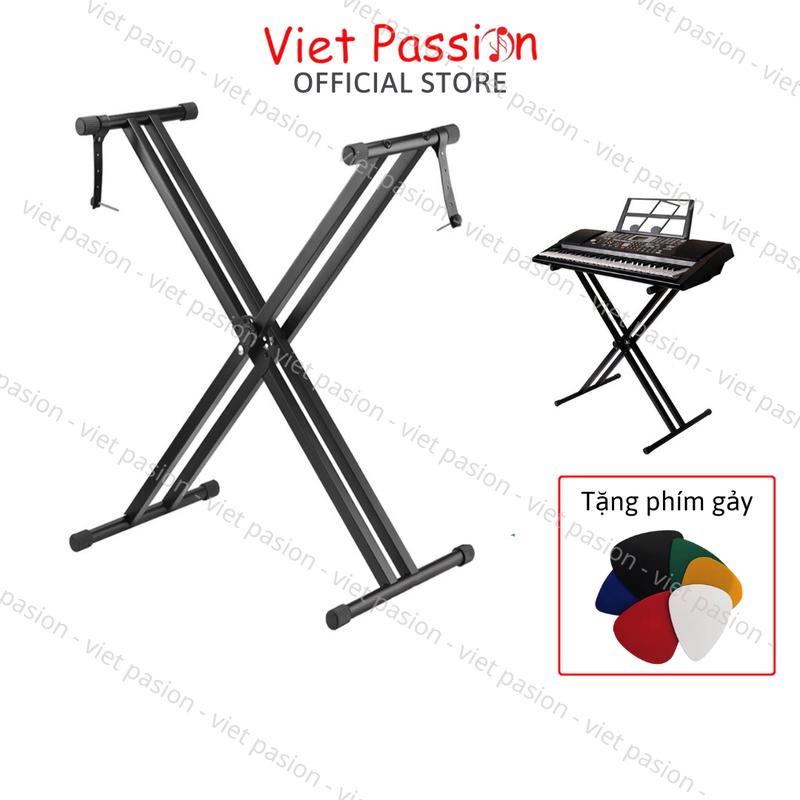 Chân Đàn, Giá Để Đàn Organ Và Piano chữ X đôi tiện lợi chắc chắn Viet Passion HCM