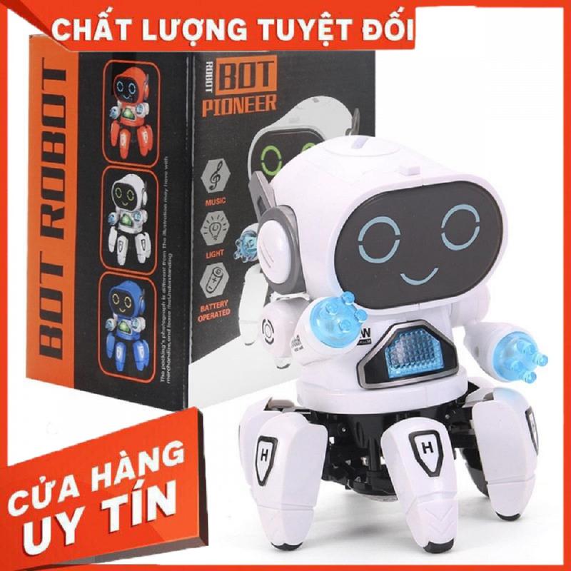 ĐỒ CHƠI ROBOT 8 CHÂN CHẠY PIN BIẾT NHẢY VÀ BIẾT HÁT