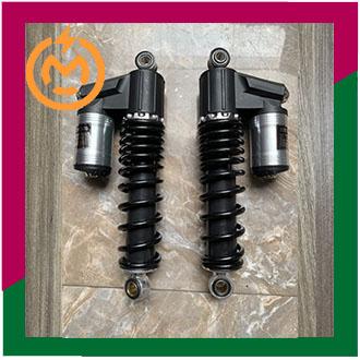 Phuộc dầu sau xe đạp điện 29cm (tâm ốc 27), gắn được hầu hết trên các xe đạp điện Cap A, Pega, Samurai,Hk bike, M133,...