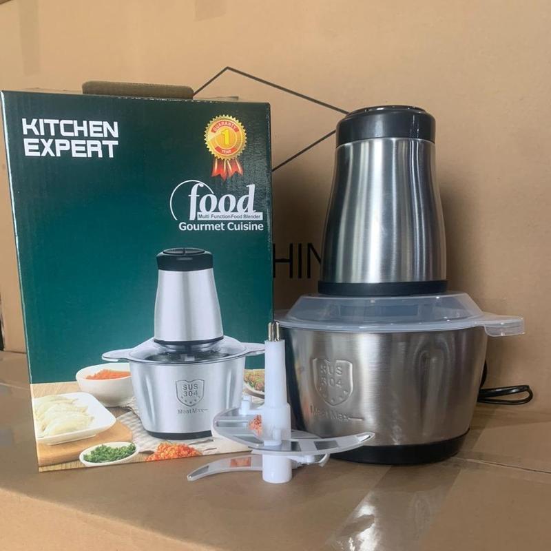 Máy xay thịt , cá, cua rau củ đa năng cối inox 304 dung tích 2L