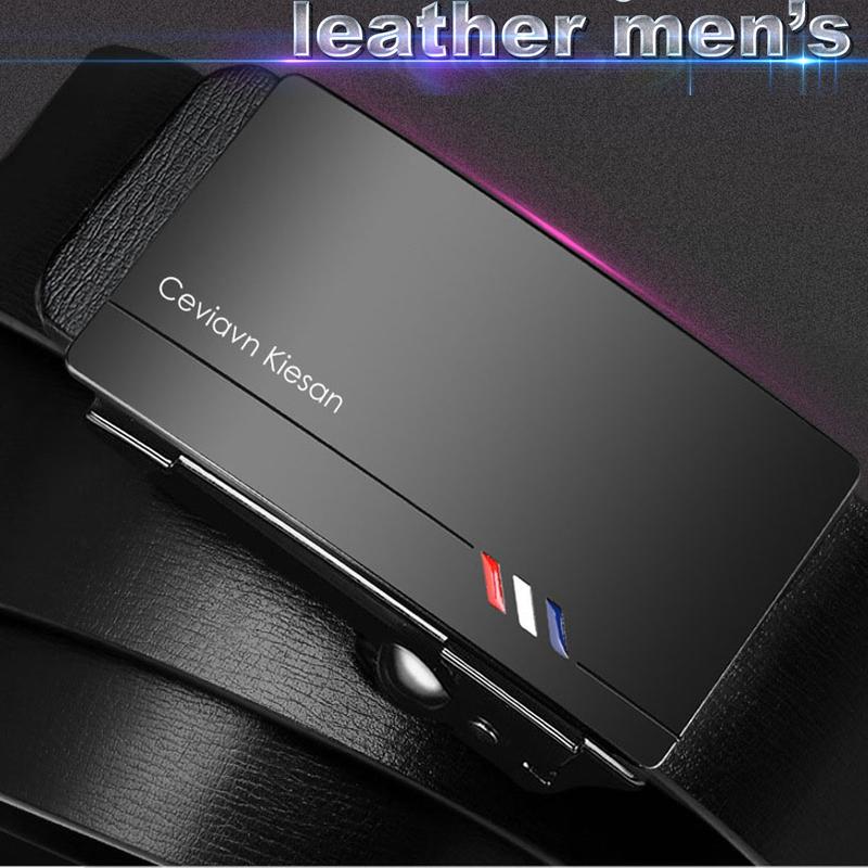 thắt lưng da nam công sở phong cách hàn khóa mạ điện dây rộng 3.3cm dài 125cm Mũ Ví Giày