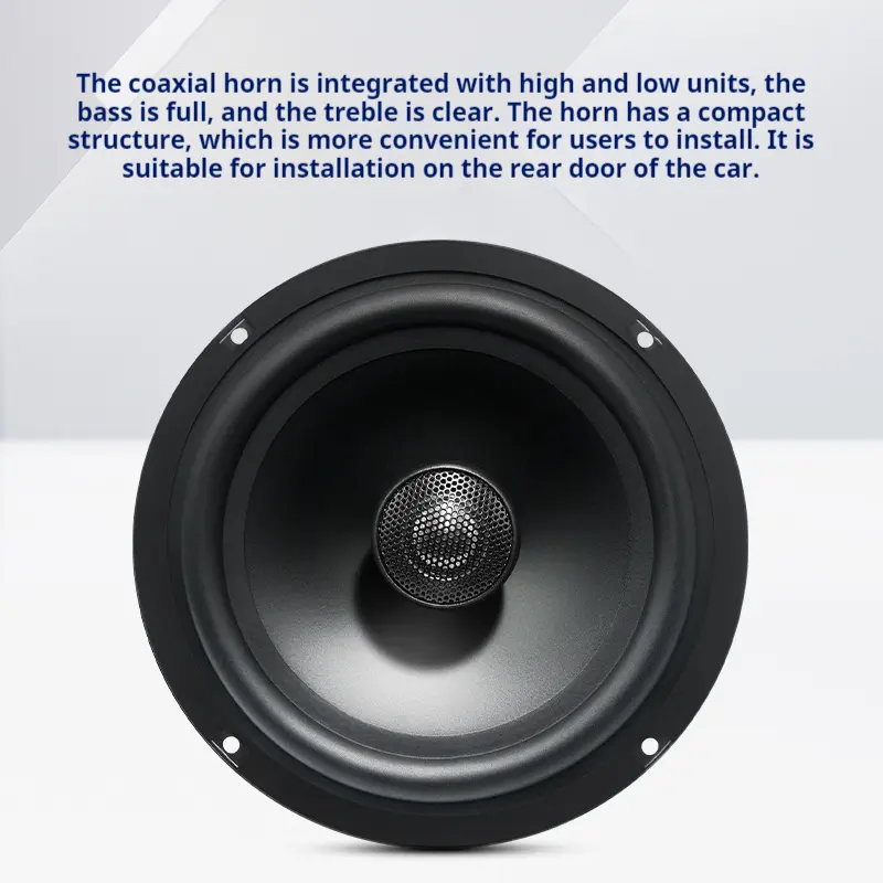 6.5 inches from the coaxial subwoofer subwoofer without kern