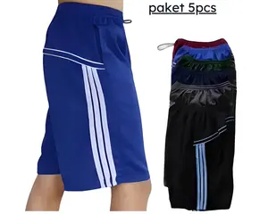CELANA KOLOR PENDEK PRIA 50RB DAPAT 5 UNISEK NYAMAN Dewasa Kantong Standar Shorts