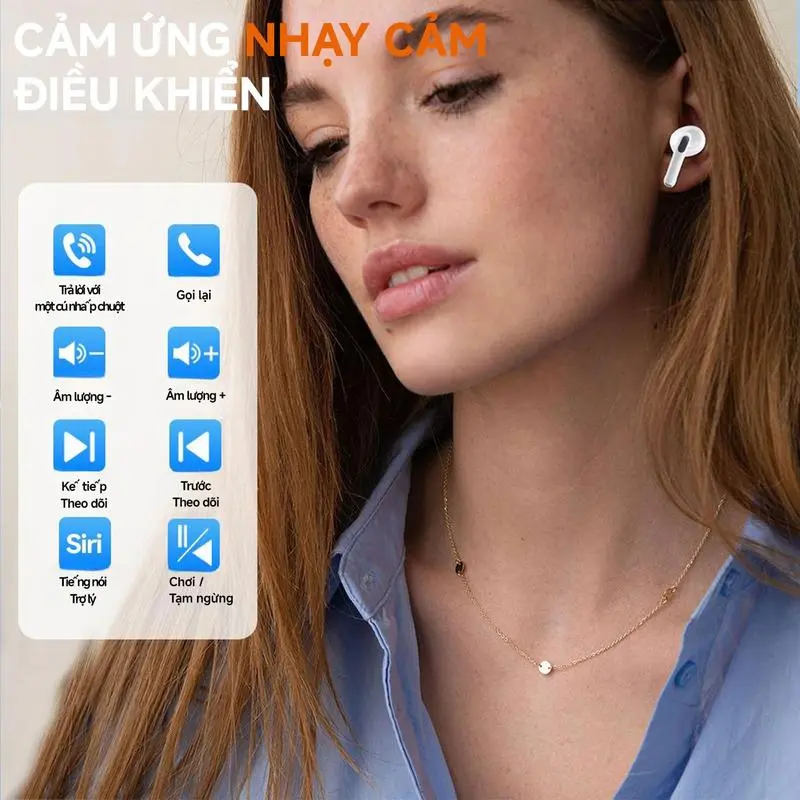 [GOOJODOQ - KOC/KOL]- Tai nghe Bluetooth phiên bản màu sắc mới ] Thời lượng pin siêu dài 3-5  giờ Chất lượng âm thanh  HIFI | BigBuy360 - bigbuy360.vn