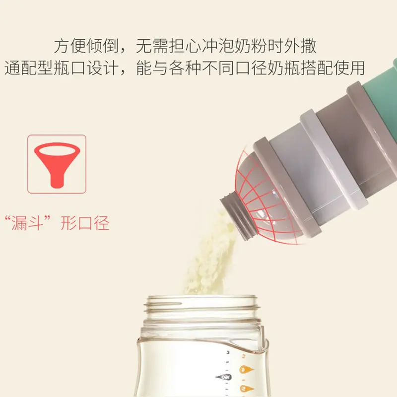 Dispenser Container Susu Bubuk Bayi / Botol Tempat Penyimpanan Bubuk Susu Bayi (BIC) 6