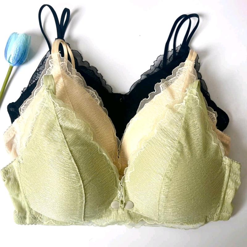 [Tặng móc nối] Áo lót bầu nhà Hoa Dương Sen Voi Nữ Bra - Thiết kế ren mềm mại, quyến rũ, nâng đỡ ngực Sen Voi Cotton Women Voan