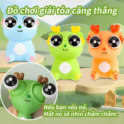  Đồ Chơi Nắn Bóp Rồng Mắt Giúp Người Giảm Căng Thẳng Xả Stress Đồ Chơi Vui Nhộn Cho Trẻ Em Người Lớn 