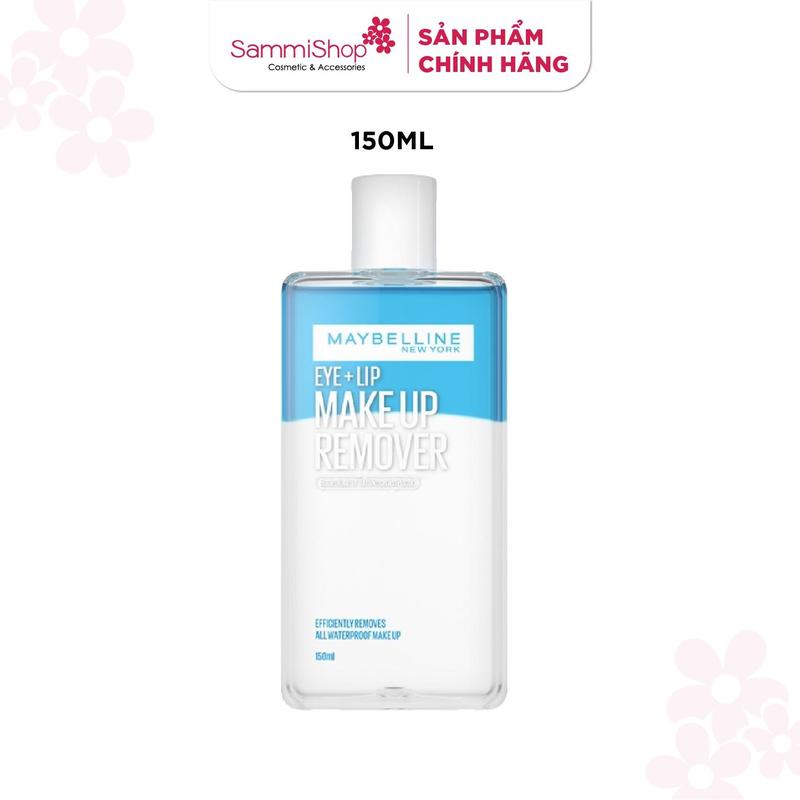 Maybelline tẩy trang mắt & môi Makeup Remover Lip & Eye 150ml