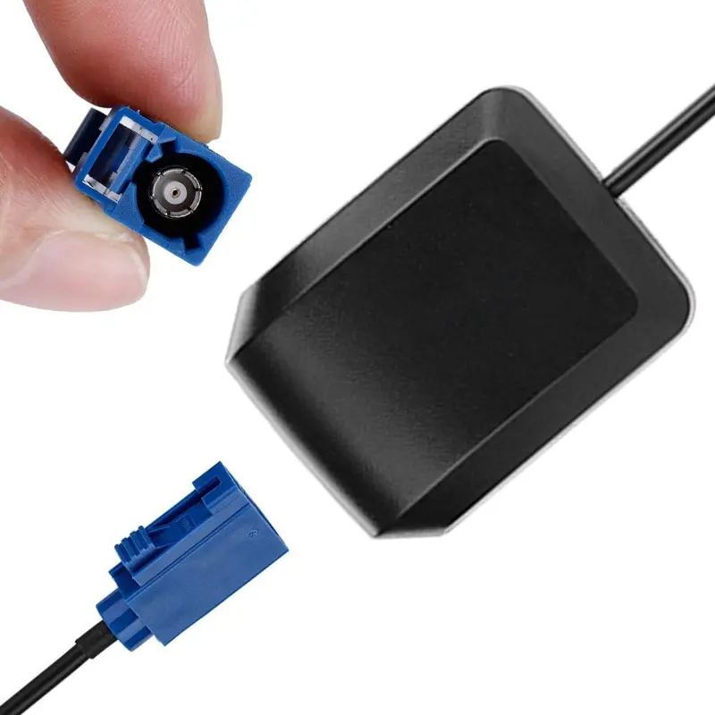 ASHATA Car GPS Antenna, 1.5m RG174 Cable, 1575.42MHz, Magnetic Base, for GPS Navigation, Receivers, DVR, Module 4