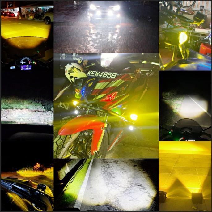Product Introduction of Đèn sương mù LED 12D 3" 100W 6000K 3000K 12000LM chuyên dụng cho xe máy/xe địa hình/xe tải/ô tô 12V 24V Phụ Tùng 22