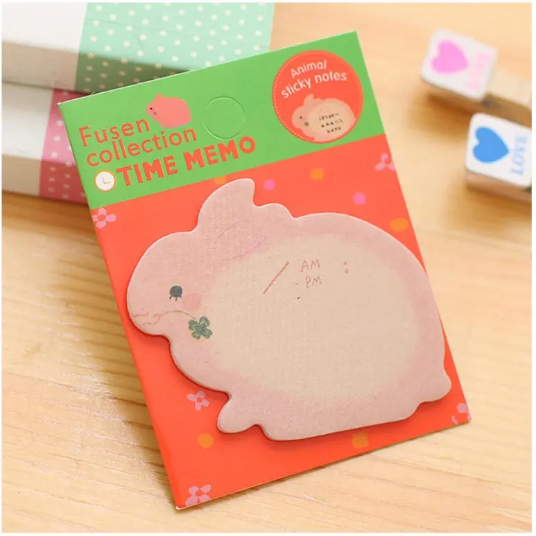 Giấy nhớ hình các con vật dễ thương đáng yêu,kute_Đồ dùng học tập cho bé giá rẻ 7