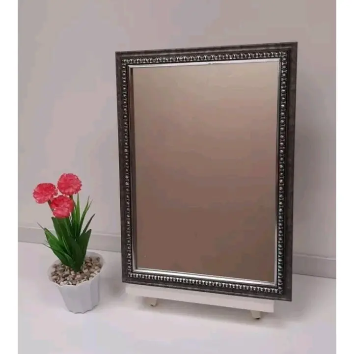 cermin hias/cermin dinding/cermin gantung/cermin ukir minimalis Dinding ukuran 35x25cm