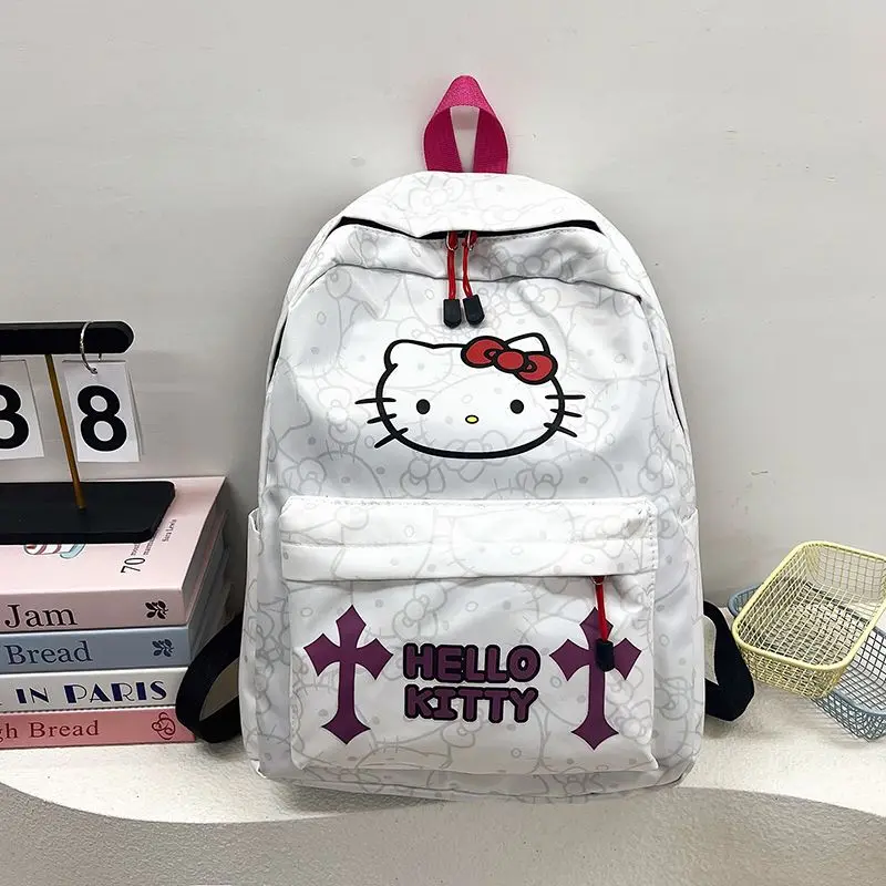 Balo Hello Kitty, Thiết Kế Độc Đáo Mới, Dễ Thương, 30 Ngày Bán Chạy 1315 Miếng, Túi Đi Học In Hình, Đa Năng, Thích Hợp Cho Học Sinh Tiểu Học Và Trung Học, Phong Cách Khuôn Viên