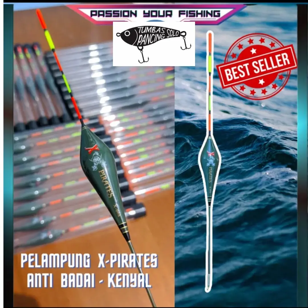 Pelampung X-Pirates Anti Badai Kenyal Ikan