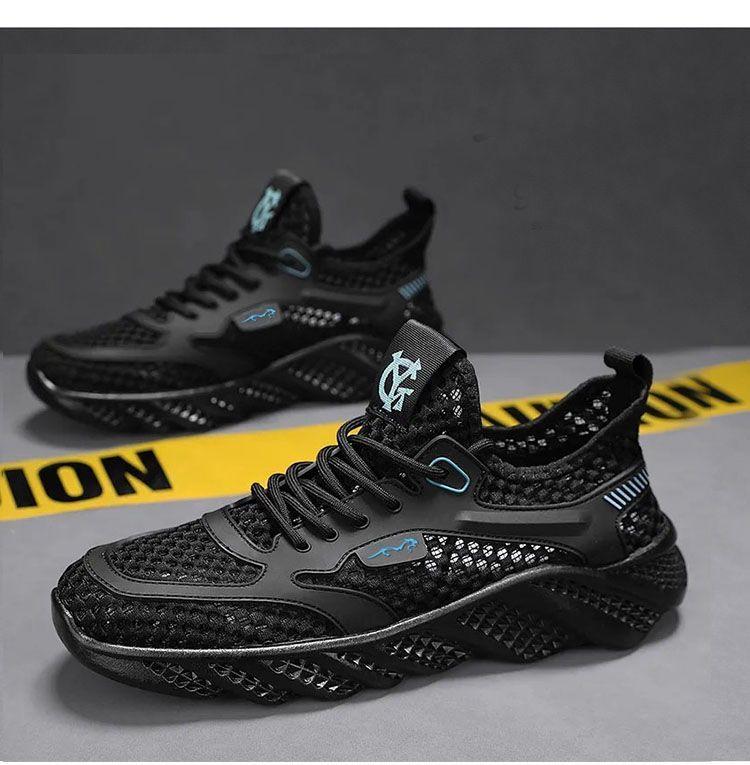 Product Introduction of ทนทาน สวยงาม[Light Luxury] Summer New Mesh Surface Hollowed Versatile Quick-Drying Wading Shoes Outdoor Breathable Sneaker 21