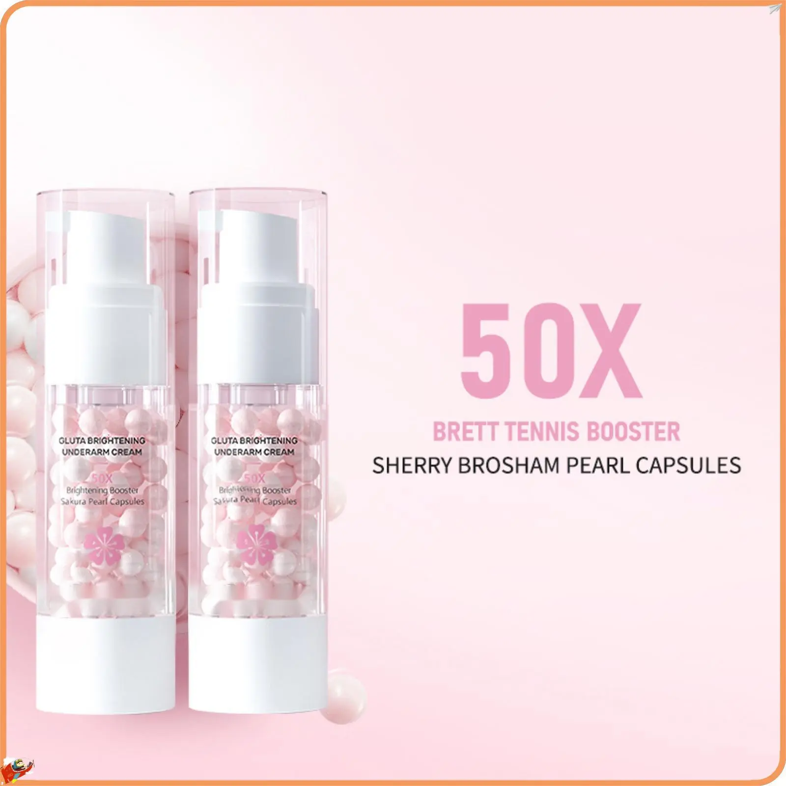 GMEELAN Sakura Gluta Underarm Whitening Cream Moisturizer 30g Skin Care Beauty Body Lotion Comfort Moisture