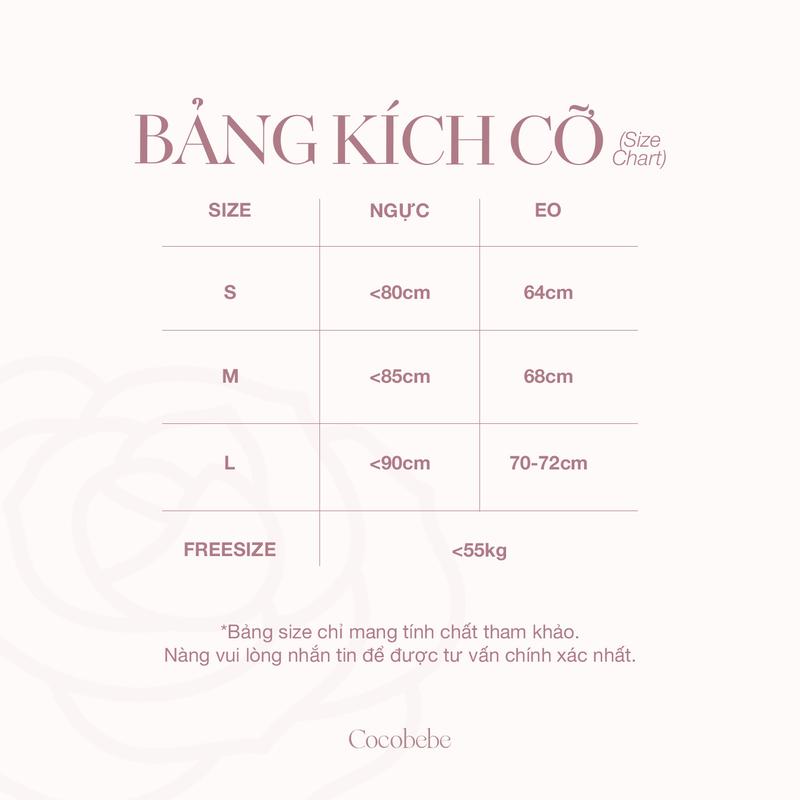 Product Introduction of Đầm cổ yếm họa tiết nổi COCOBEBE 0