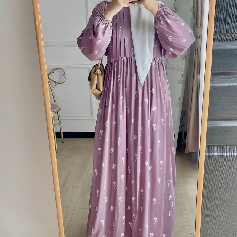 Gamis Rayon / Homey Dress Rayon Busui Ada Size S M L XL 5