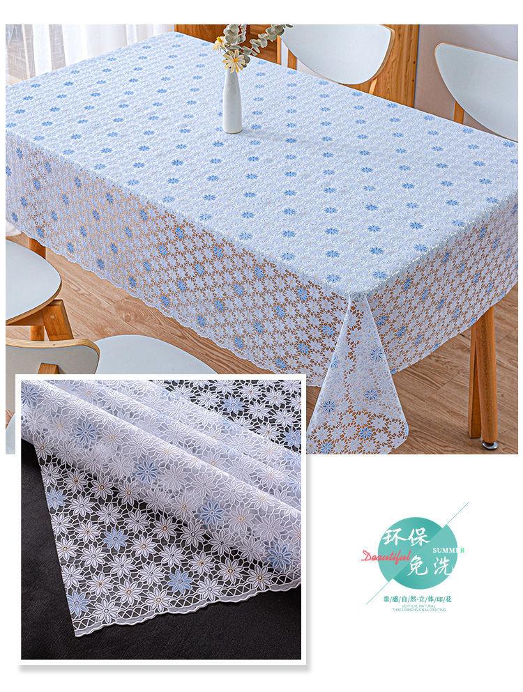 Product Introduction of Khăn trải bàn PVC, không thấm nước, chống bỏng, chống thấm dầu, dùng một lần, thảm trải bàn hình chữ nhật, làm bằng nhựa, thích hợp cho bàn trà, sử dụng trong phòng khách, đồ gia dụng 10