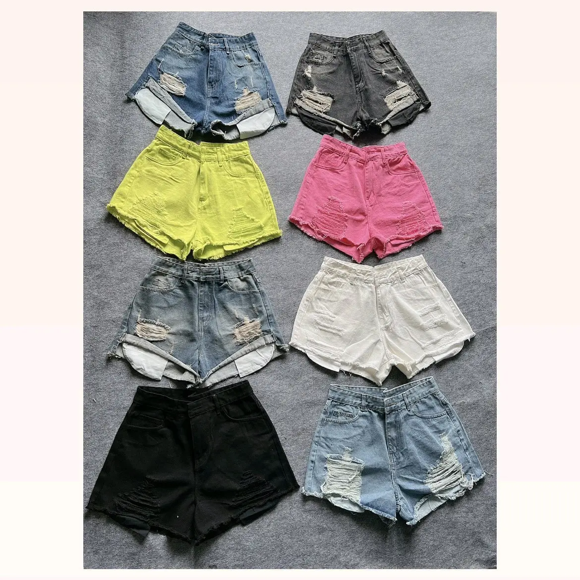Quần túi lòi bigsize 6 màu lưng cao