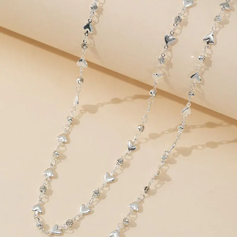 Vòng Cổ Zircon, Sang Trọng Và Nhiều Màu Sắc, Dành Cho Phụ Nữ, Kim Cương Giả Sáng Bóng, Tua Rua Dài, Phong Cách Bohemian, Hàng Mới Về, L3K1 5