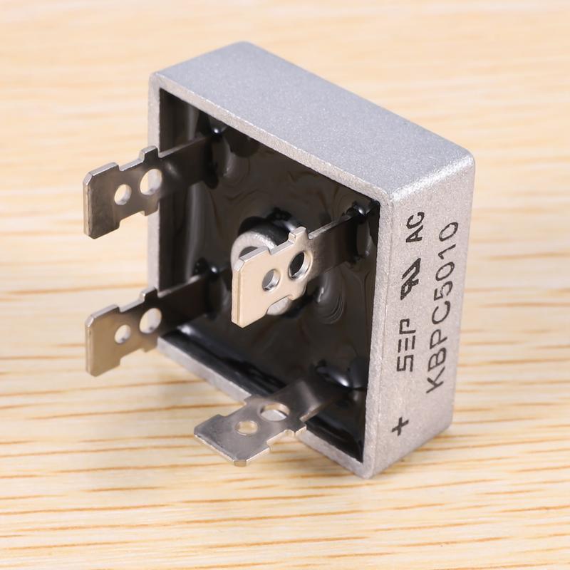 Single Phase Diode Bridge Rectifier 50A 1000V KBPC5010 New 3