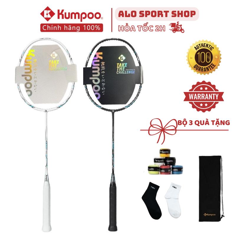 Vợt cầu lông Kumpoo K520 Pro/ Balance 11 chính hãng sợi carbon 4U căng sẵn công…