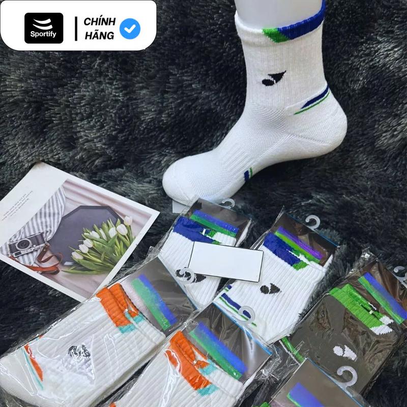 [Sportify] Tất vớ chơi cầu lông SPTY01 Sport Tập Thể Dục Sọc - Chất liệu Cotton, thoáng khí, thấm hút mồ hôi 2