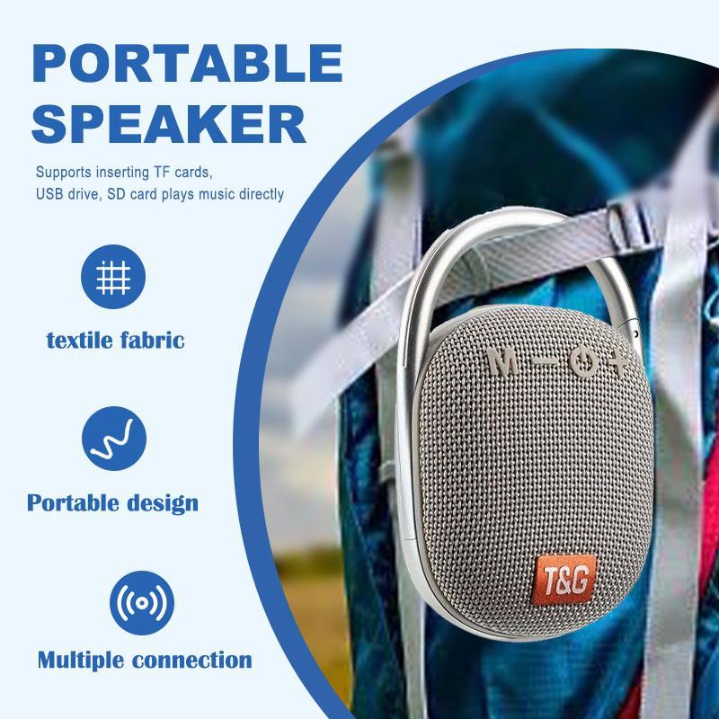 Outdoor Wireless Speaker, Mini Wireless Speaker, Portable Bluetooth-compatible Speaker, Suitable for Indoor and Outdoor, Audio 4