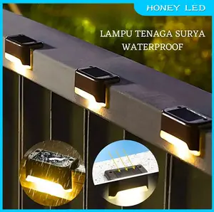Lampu Hias Tangga Pagar Taman LED Tenaga Surya Lampu Tangga Solar Cell