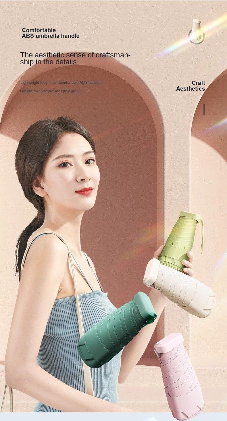 Product Introduction of Ô Dù Thẻ, Cầm Tay Và Nhỏ Gọn, Chống Tia UV, Đa Năng, Che Nắng Và Chống Nắng, Ô Gấp, Kích Thước Nhỏ, Giảm Giá 50%, Thích Hợp Để Chống Nắng 8