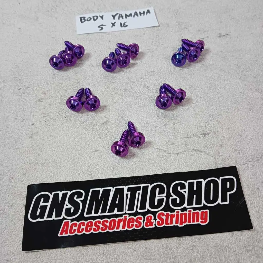 BAUT BODY TITANIUM YAMAHA GR5 GRADE 5 ORIGINAL VIETNAM