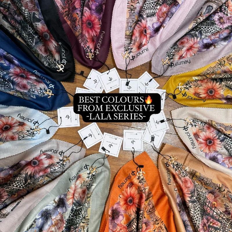 Jilbab journey scarves original motif lala series promo hijab 0
