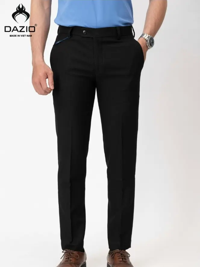 Quần Âu Nam DAZIO [ Hàng Chính Hãng ] Chất Lượng Cao From Slimfit Kiểu Dáng Công Sở Menswear Pants Có Túi