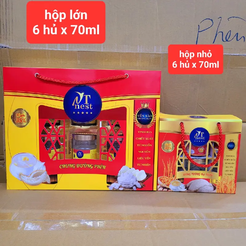 Yến sào NT nest  hộp 6 hủ x 70ml 5