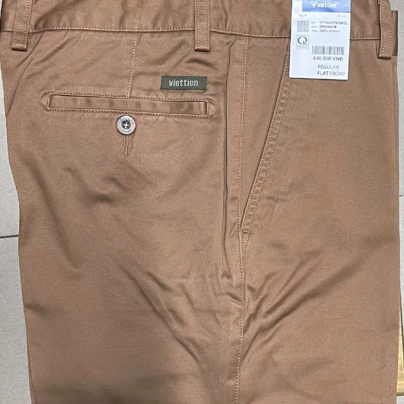 VIETTIEN-(k ly)-Quần kaki nam VIỆT TIẾN ống đứng nhiều màu(Regular fit) 3