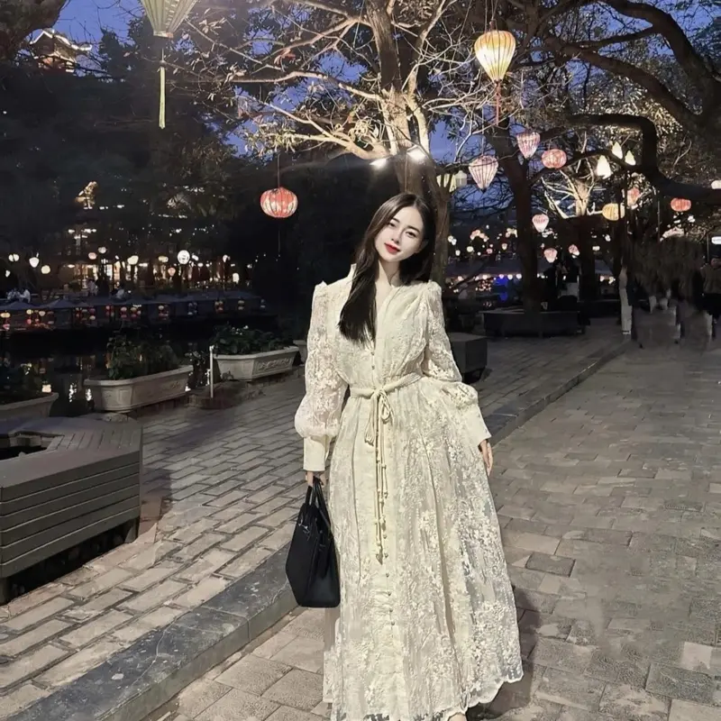 Váy dáng dài sang chảnh hott hittt