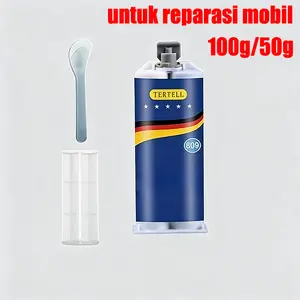 Lem AB Banana Tahan Panas 100g/50g Lem Perbaikan Logam Besi Super Kuat