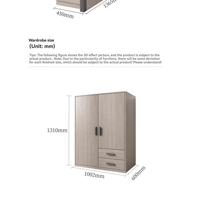 Elevating children's combination bed with desk, wardrobe, three-dimensional storage system, detachable long bed 8