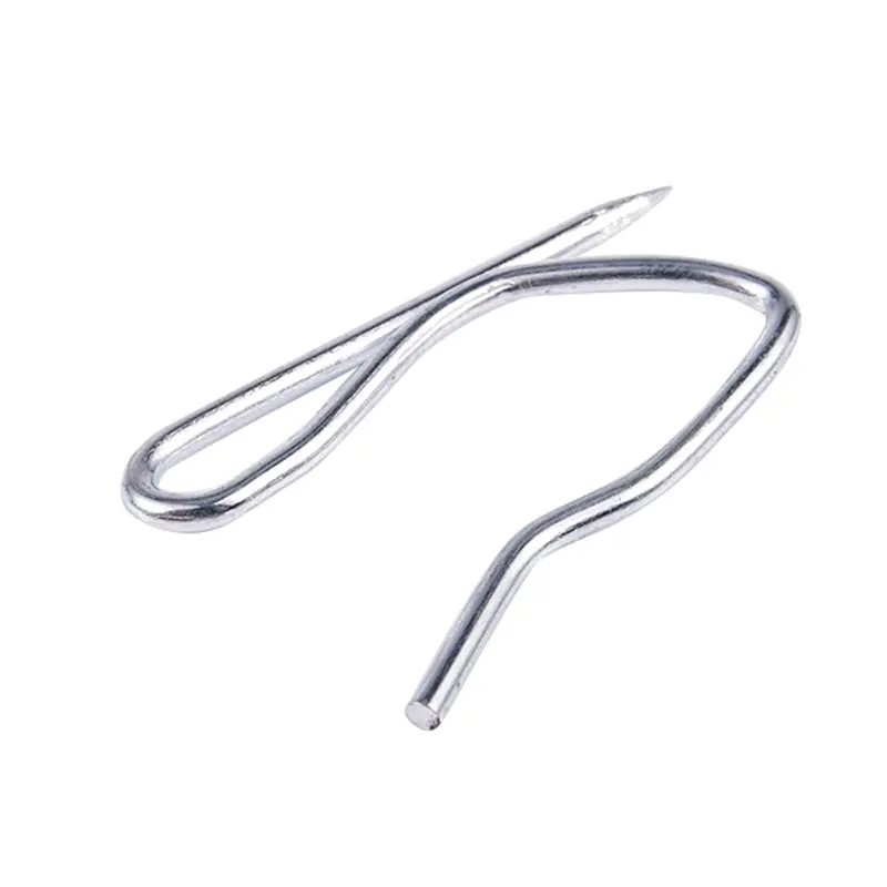 Móc Chốt Rèm Rèm, 10 Cái, Màu Bạc 5
