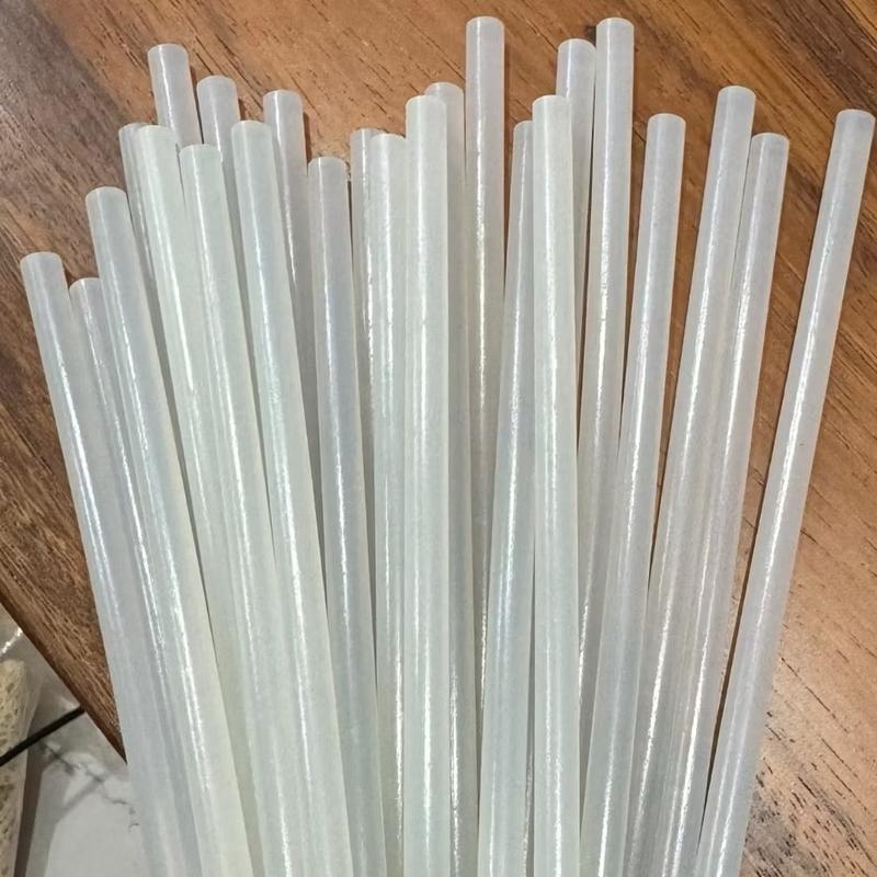 ￼Combo 10 cây keo nến cao cấp loại nhỏ 7mm dài 25cm sử dụng để dán gắn đồ