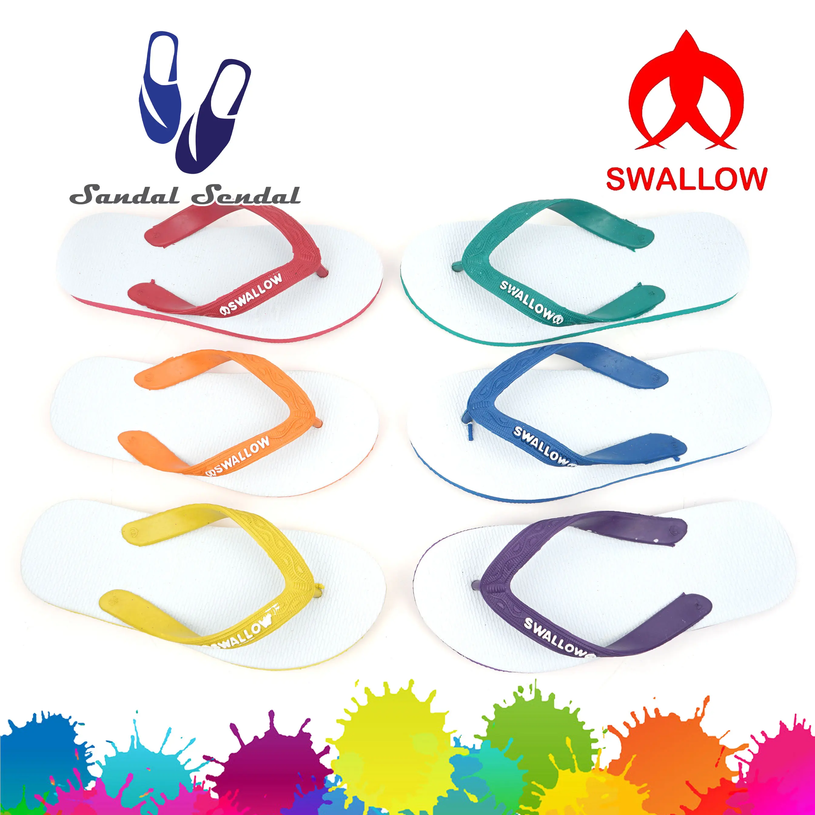 Sandal Jepit Swallow Original / Classic. Karet Sendal Pria