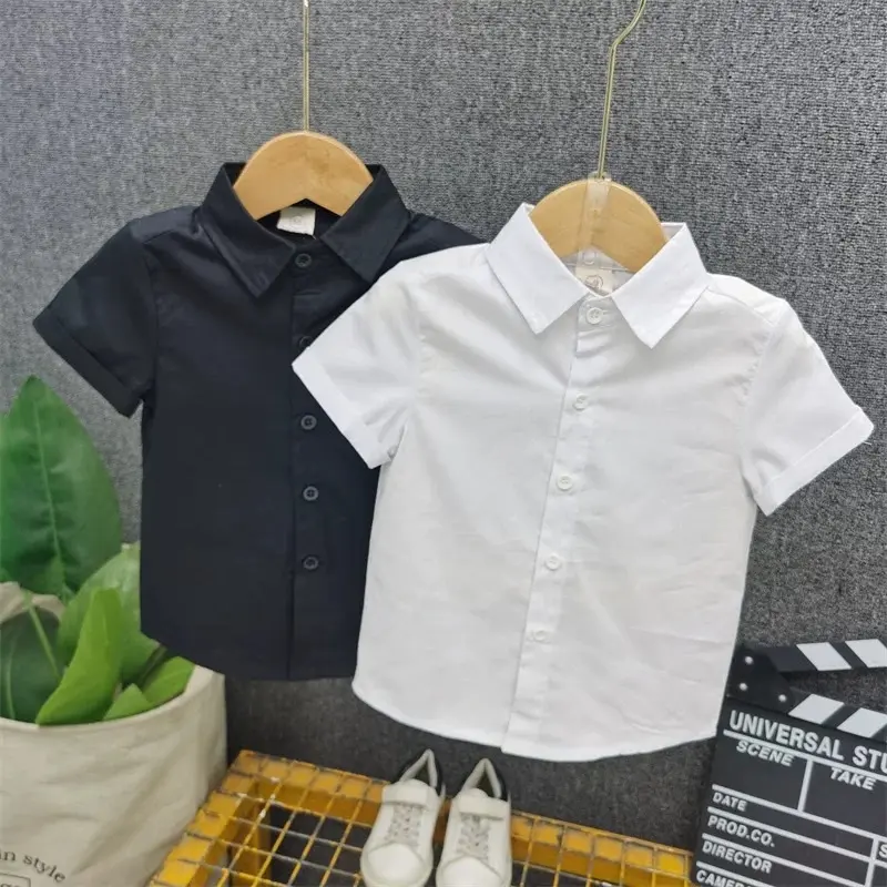 (9-55kg) Áo sơmi trắng, đen, quần âu bé trai siêu hot. 0