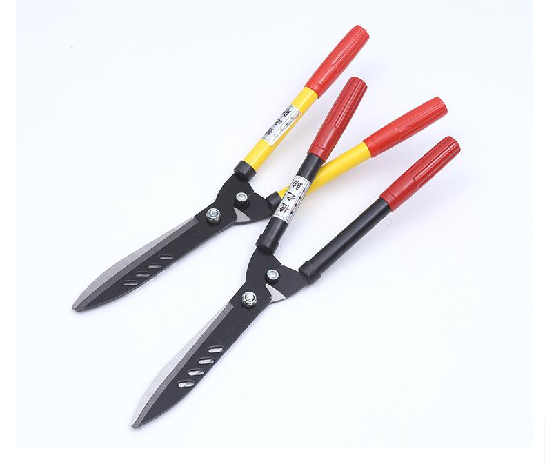 Product Introduction of Dezhizhu Green Bamboo Scissors Iron Handle Lawn Shears Manganese Steel Pruning Shear Hedge Shears Gardening Holly Scissors Tea Scissors Pruning Tool 21