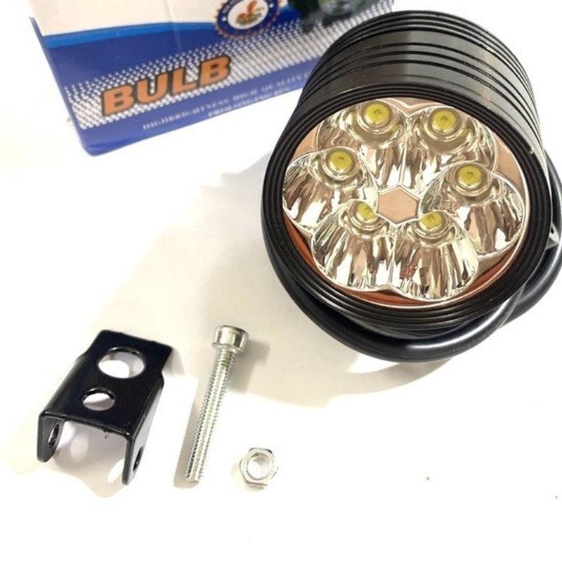 Đèn trợ sáng L6 L4 siêu sáng lắp các dòng xe máy xe điện chống nước bền nhỏ gọn