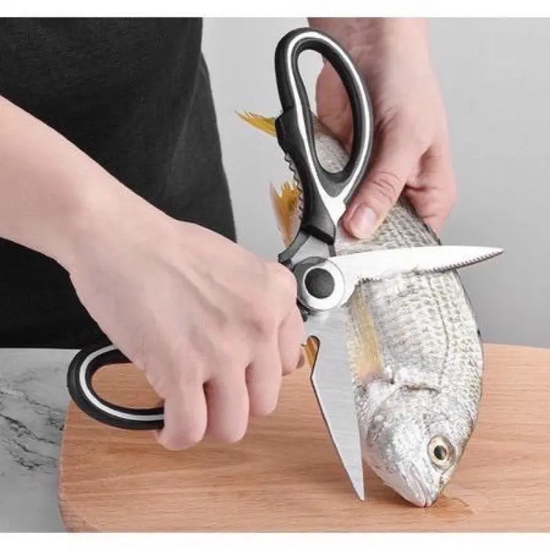 (SP) GUNTING DAGING DAPUR BESAR STAINLESS MULTIFUNGSI KITCHEN 4