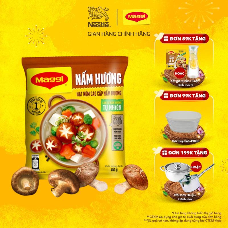 Nestlé VN Hạt nêm cao cấp MAGGI Nấm Hương (Gói 450g)-ST