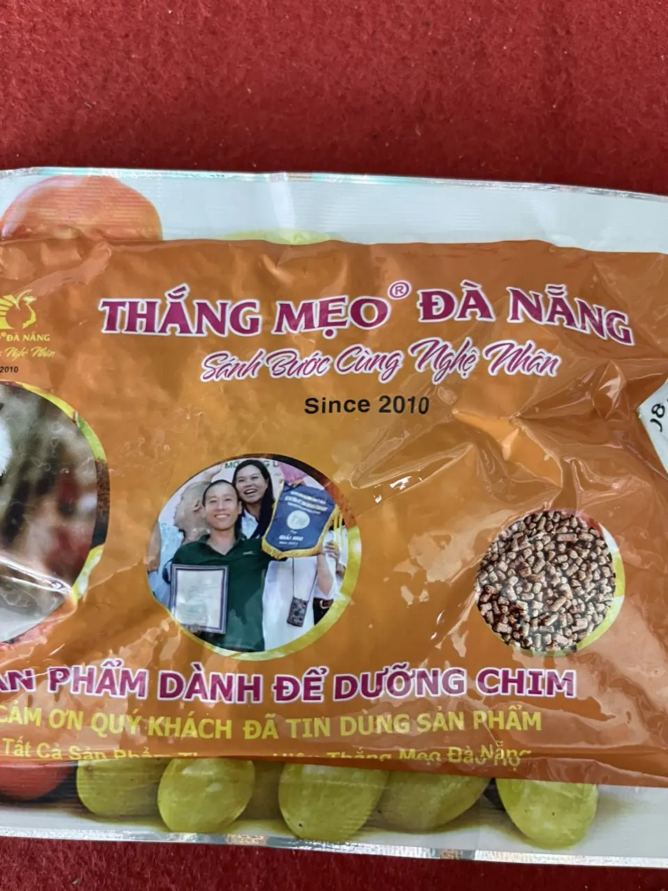 Cám Thắng Mẹo Dưỡng Đà Nẳng dùng cho chim Chào Mào